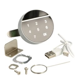 Elektronisk Skabsls "Mary" 19x30mm-Privat eller Offentlig