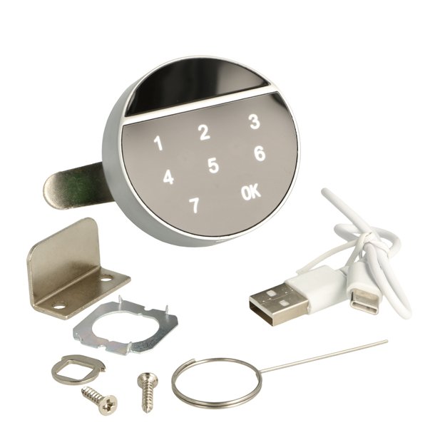 Elektronisk Skabsls "Mary" 19x30mm-Privat eller Offentlig