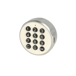 Elektronisk Skabsl�s "Phil" �19x20mm-Hvid-Privat/Offentlig