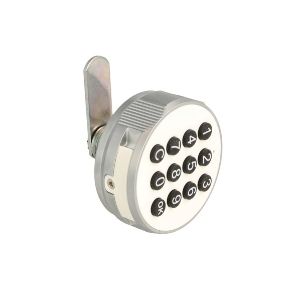 Elektronisk Skabsl�s "Phil" �19x20mm-Hvid-Privat/Offentlig