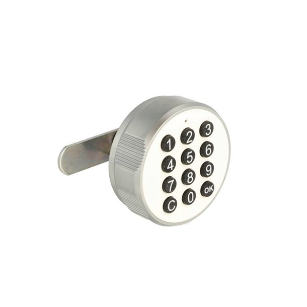 Elektronisk Skabsl�s "Phil" �19x20mm-Hvid-Privat/Offentlig