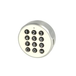 Elektronisk Skabsl�s "Phil" �19x30mm-Hvid-Privat/Offentlig