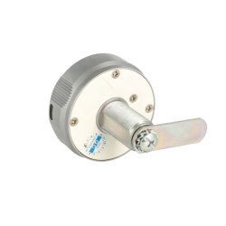 Elektronisk Skabsl�s "Phil" �19x30mm-Hvid-Privat/Offentlig