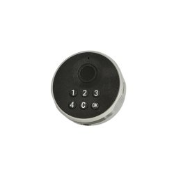 Elektronisk Fingeraftryksl�s "Phil" �19x20mm-Sort-Privat/Off