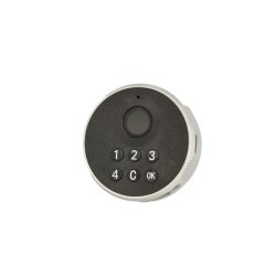 Elektronisk Fingeraftryksl�s "Phil" �19x30mm-Sort-Privat/Off