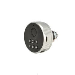 Elektronisk Fingeraftryksl�s "Phil" �19x30mm-Sort-Privat/Off