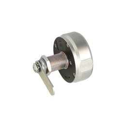 Elektronisk Fingeraftryksl�s "Phil" �19x30mm-Sort-Privat/Off