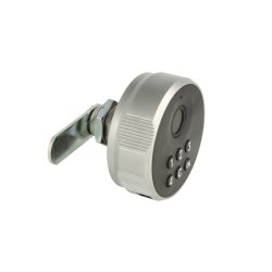 Elektronisk Fingeraftryksl�s "Phil" �19x30mm-Sort-Privat/Off