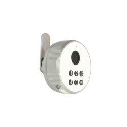 Elektronisk Fingeraftryksl�s "Phil" �19x20mm-Hvid-Privat/Off