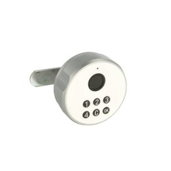 Elektronisk Fingeraftryksl�s "Phil" �19x20mm-Hvid-Privat/Off