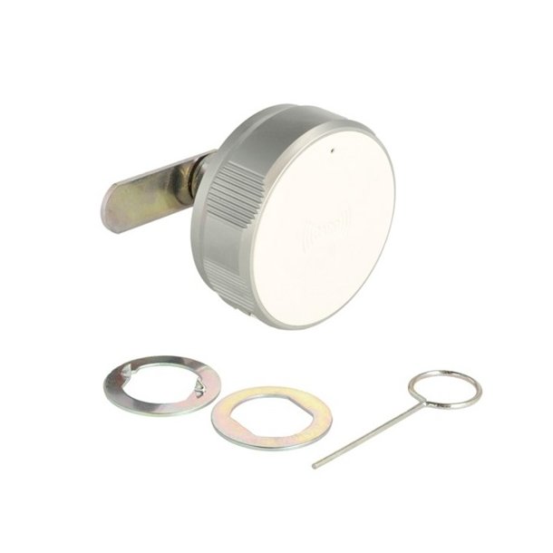 Elektronisk Skabsl�s "Phil" �19x20mm-Hvid-Mifare1/DESfire