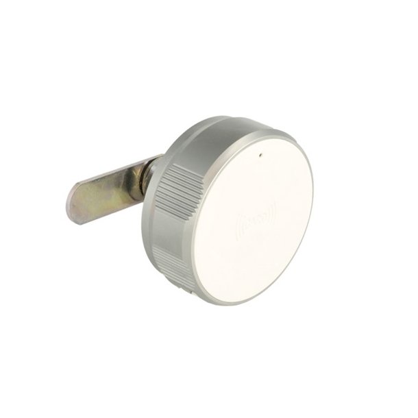 Elektronisk Skabsl�s "Phil" �19x20mm-Hvid-Mifare1/DESfire