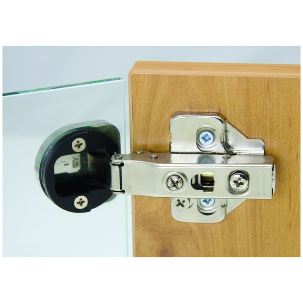 Skabshngsel t/Glas m/Softclose - 26mm (B) - 95 bning