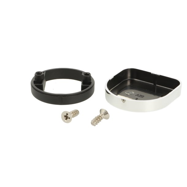 D�kkappe 41x41mm - Forkromet