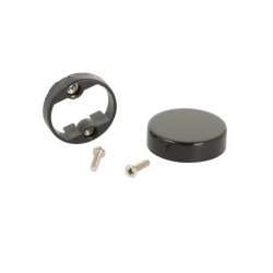 Dkkappe 30mm - Sort - til Glashngsel 26mm