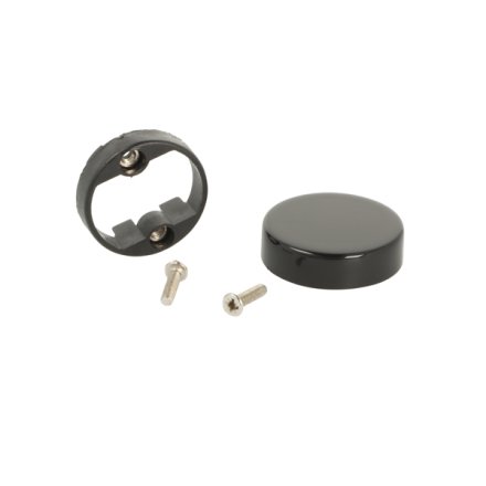 D�kkappe �30mm - Sort - til Glash�ngsel �26mm