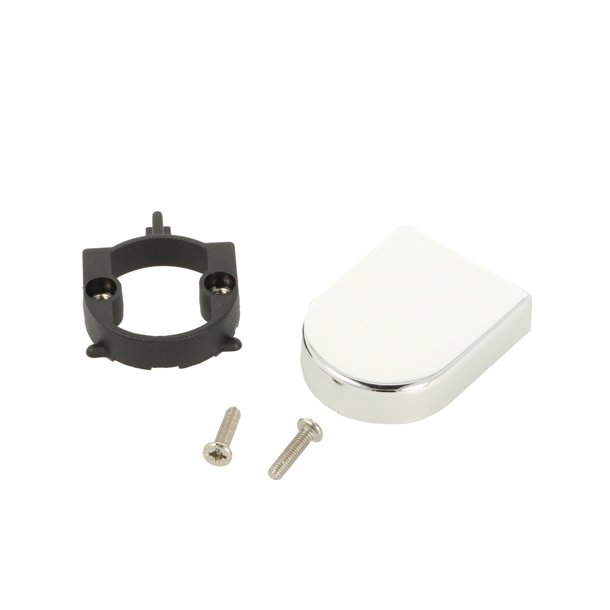 Dkkappe 40x30mm - Forkromet - til Glashngsel 26mm