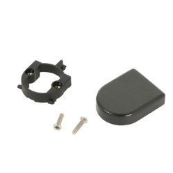 Dkkappe 40x30mm - Sort - til Glashngsel 26mm