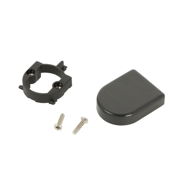 Dkkappe 40x30mm - Sort - til Glashngsel 26mm