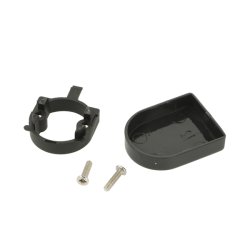 Dkkappe 40x30mm - Sort - til Glashngsel 26mm