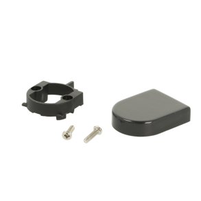 Dkkappe 40x30mm - Sort - til Glashngsel 26mm