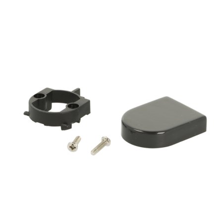D�kkappe 40x30mm - Sort - til Glash�ngsel �26mm