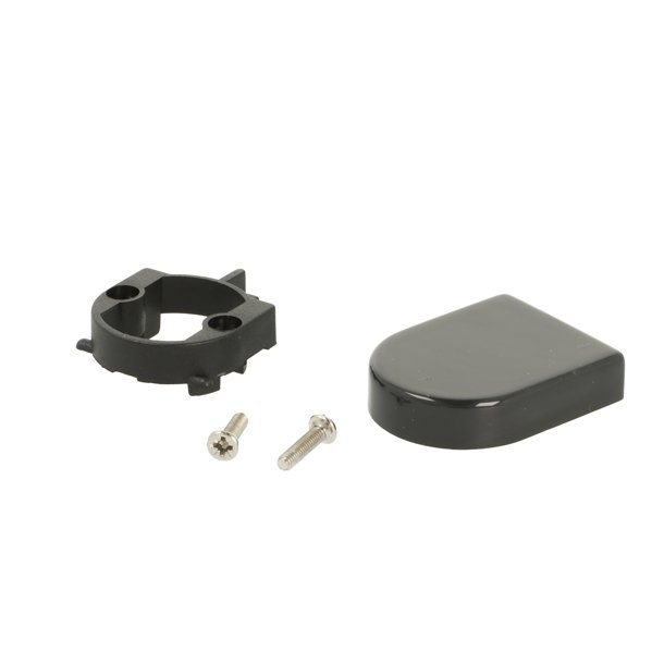 Dkkappe 40x30mm - Sort - til Glashngsel 26mm