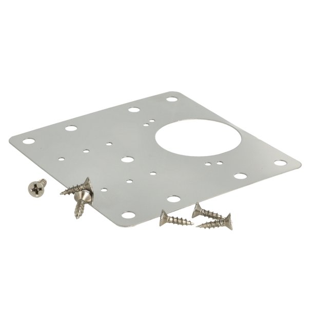Reparationsplade 90x90mm til Hngsel - Rustfri Stl