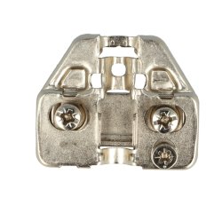 Montageplade til Skabshngsel m/Softclose - EURO Skruer