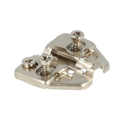 Montageplade til Skabshngsel m/Softclose - EURO Skruer