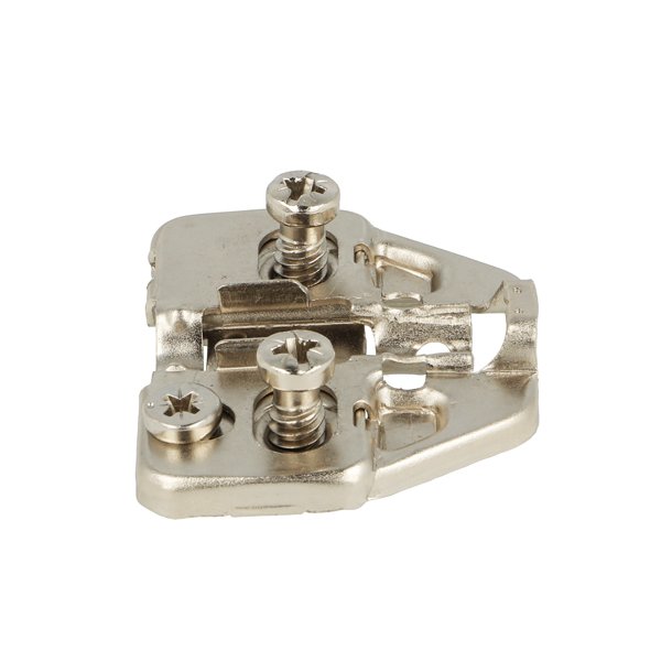 Montageplade til Skabshngsel m/Softclose - EURO Skruer