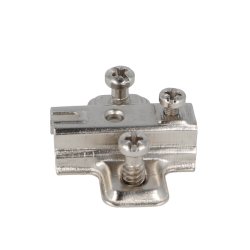 Montageplade til Skabshngsel med Fjederluk - EURO Skruer