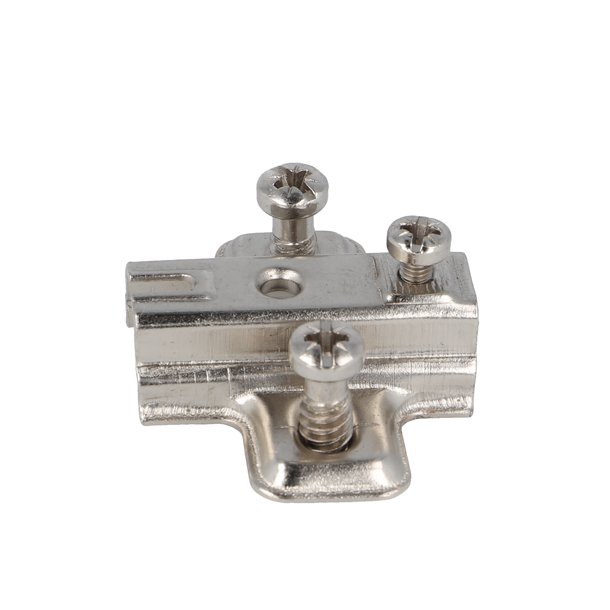 Montageplade til Skabshngsel med Fjederluk - EURO Skruer