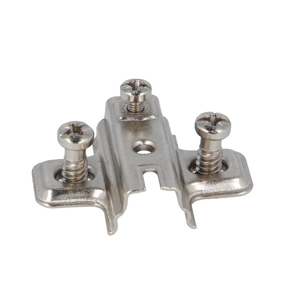 Montageplade til Skabshngsel med Fjederluk - EURO Skruer