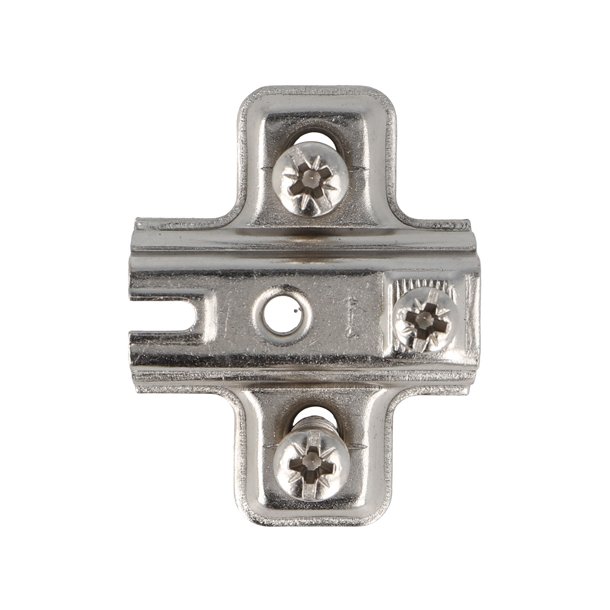 Montageplade til Skabshngsel med Fjederluk - EURO Skruer