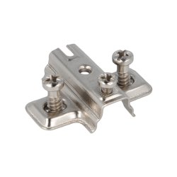 Montageplade til Skabshngsel med Fjederluk - EURO Skruer