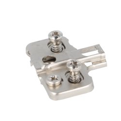 Montageplade til Skabshngsel med Fjederluk - EURO Skruer