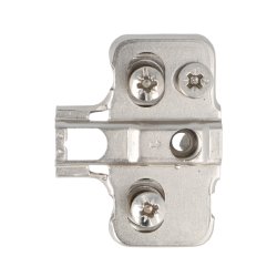 Montageplade til Skabshngsel med Fjederluk - EURO Skruer