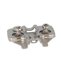 Montageplade H2 til Skabshngsel m/Softclose - EURO Skruer