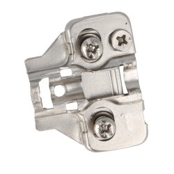 Montageplade H2 til Skabshngsel m/Softclose - EURO Skruer