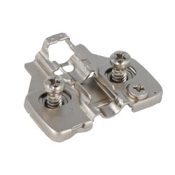 Montageplade H2 til Skabshngsel m/Softclose - EURO Skruer