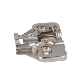 Montageplade H2 til Skabshngsel m/Softclose - Trskruer