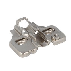 Montageplade H2 til Skabshngsel m/Softclose - Trskruer