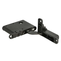 Skjult Skabshngsel "3D" Sort - med Softclose - Hjre