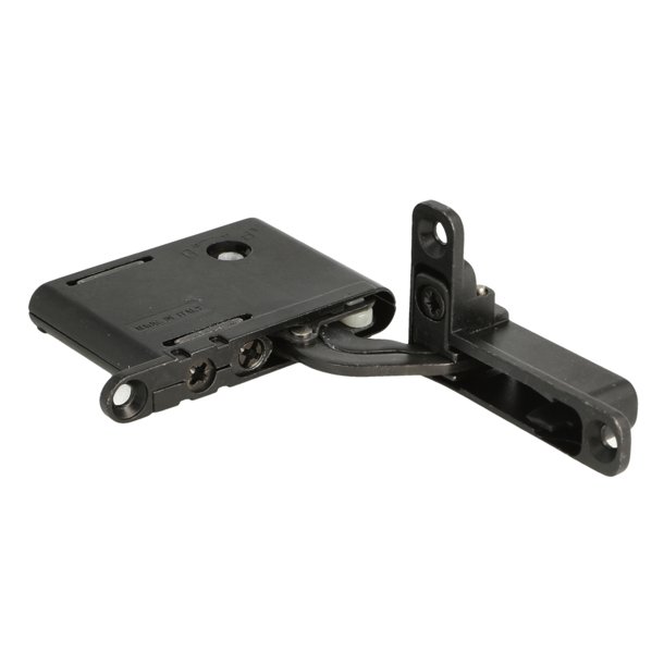 Skjult Skabshngsel "3D" Sort - med Softclose - Hjre