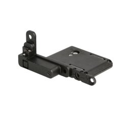 Skjult Skabshngsel "3D" Sort - med Softclose - Venstre