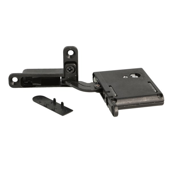 Skjult Skabshngsel "3D" Sort - med Softclose - Venstre