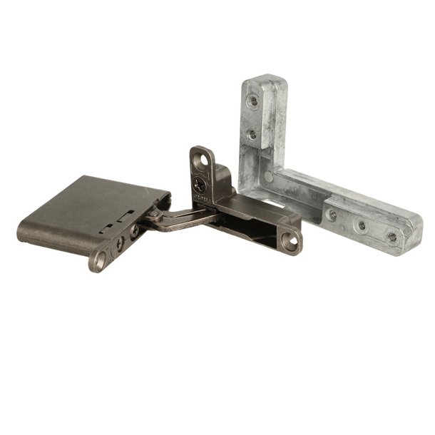 Skjult Skabsh�ngsel "3D" Sort - med Softclose - H�jre