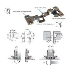 Skabshngsel - 270 bning - Bronzeret