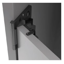 Skabshngsel "Easy" til 14-16mm Panel - Sort